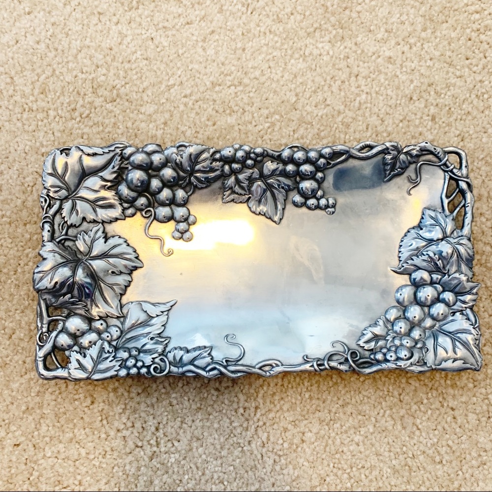 Arthur Court Rectangle Grape Serving Tray